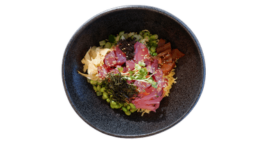 Tuna Don poke bowl at Poke Toki Grand Rapids